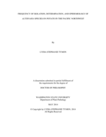 Frequency of isolation, determination, and epidemiology of Alternaria species on potato in the Pacific Northwest