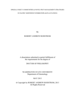 EPIGEAL INSECT COMMUNITIES AND NOVEL PEST MANAGEMENT STRATEGIES IN PACIFIC NORTHWEST HYBRID POPLAR PLANTATIONS