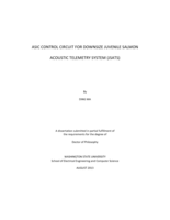 ASIC CONTROL CIRCUIT FOR DOWNSIZE JUVENILE SALMON ACOUSTIC TELEMETRY SYSTEM (JSATS)