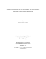 LINKING GENES AND PHYSIOLOGY UTILIZING GENOMICS AND TRANSCRIPTOMICS APPROACHES IN SWEET CHERRY (PRUNUS AVIUM)