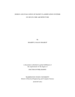 DESIGN AND EVALUATION OF PACKET CLASSIFICATION SYSTEMS ON MULTI-CORE ARCHITECTURE