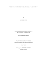 Thermoacoustic Phenomena in Small-Scale Systems
