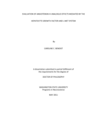 Evaluation of Angiotensin IV Analogue Effects Mediated by the Hepatocyte Growth Factor and c-Met System