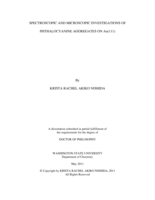 Spectroscopic and Microscopic Investigations of Phthalocyanine Aggregates on Au(111)