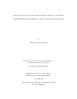QUANTUM FLUID AND SOLID PROPERTIES OF HELIUM ON CARBON SUBSTRATES FROM NUMERICALLY EXACT QUANTUM SIMULATION