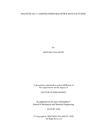 Magnetically assisted freeform optics manufacturing