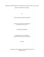 SEQUENTIAL HYDROTHERMAL EXTRACTION FOR THE RECOVERY OF VALUABLE BIOACTIVES FROM POTATO PEELS