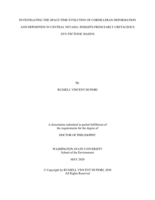 INVESTIGATING THE SPACE-TIME EVOLUTION OF CORDILLERAN DEFORMATION AND DEPOSITION IN CENTRAL NEVADA: INSIGHTS FROM EARLY CRETACEOUS  SYN-TECTONIC BASINS