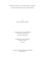 “The Brute Earth Would Lend Her Nerves and Shake”:  Violent Female Speech in Early Modern Drama