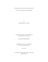 CONSUMER ACCESS, CHOICES, AND SAFETY  IN THE U.S. RETAIL FOOD INDUSTRY