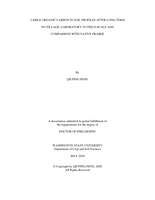 LABILE ORGANIC CARBON IN SOIL PROFILES AFTER LONG-TERM NO-TILLAGE: LABORATORY TO FIELD-SCALE AND COMPARISON WITH NATIVE PRAIRIE