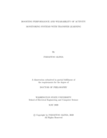 Boosting Performance and Wearability of Activity Monitoring Systems with Transfer Learning