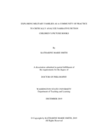 Exploring Military Families as a Community of Practice to Critically Analyze Narrative Fiction Children’s Picture Books