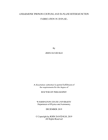 ANHARMONIC PHONON COUPLING AND IN-PLANE HETEROJUNCTION FABRICATION IN 2D IN2SE3