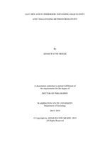 Gay Men and Fatherhood: Expanding Masculinity and Challenging Heteronormativity