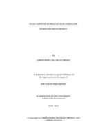 EVALUATION OF HYDRAULIC FRACTURING FOR  RESERVOIR DEVELOPMENT