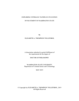 Exploring Veterans' Pathways to Justice Involvement in Washington State