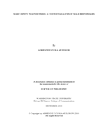 Masculinity in Advertising: A Content Analysis of Male Body Images