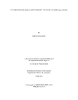 CVD GROWTH AND RAMAN SPECTROSCOPY STUDY OF VAN DER WAALS IN2SE3