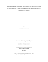 Refuge in the deep? Assessing the potential of mesophotic coral ecosystems to act as refugia for shallow coral reef fishes in the Hawaiian Islands
