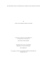 RE-IMAGINING WHEAT FOR REGIONAL MARKETS AND AGROECOSYSTEMS