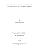Capsizing the Constitution: A Predictive Model of Presidential Expansion and the High Tide of Presidential Government