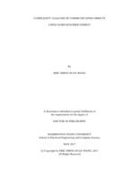 Complexity Analysis of Communicating Objects using Gurevich Free Energy