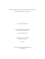 High Yield Fission Product Separations and Quantification For Nuclear Forensic Applications