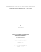 DISTRIBUTION OF DEEP-WATER CORAL AND SPONGE HABITATS OFF WASHINGTON AND OREGON AND THEIR FUNCTIONAL LINKS AS FISH HABITAT