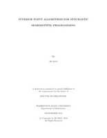 Interior Point Algorithms for Stochastic Semidefinite Programming