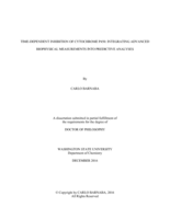 TIME-DEPENDENT INHIBITION OF CYTOCHROME P450: INTEGRATING ADVANCED BIOPHYSICAL MEASUREMENTS INTO PREDICTIVE ANALYSES