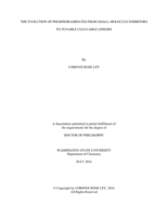 The Evolution of Phosphoramidates from Small-Molecule Inhibitors to Tunable Cleavable Linkers