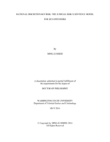 Rational Discretionary Risk: The Judicial Risk x Sentence Model for Sex Offenders