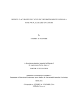 Mindful Place-based Education