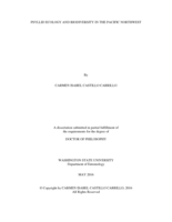 Psyllid ecology and biodiversity in the Pacific Northwest