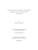 Measuring Feminist Policy Authority: A Mixed-Methods Comparative Analysis of Feminist Policies After Adoption