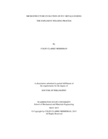 MICROSTRUCTURE EVOLUTION OF FCC METALS DURING THE EXPLOSIVE WELDING PROCESS