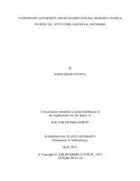 Overweight and Obesity among Women in rural Dominica: Models of body fat, attitudes, and social networks