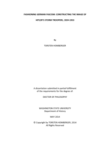 FASHIONING GERMAN FASCISM