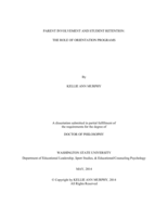 Parent Involvement and Student Retention: The Role of Orientation Programs