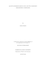 Quantum Hydrodynamics in One- and Two-Component Bose-Einstein Condensates