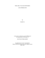 WIDE AREA VOLTAGE MONITORING AND OPTIMIZATION