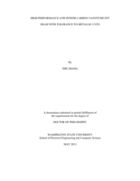 HIGH-PERFORMANCE LOW-POWER CARBON NANOTUBE FET SRAM WITH TOLERANCE TO METALLIC CNTS