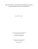 DIRECTIONAL DIRECT-SEARCH OPTIMIZATION METHODS WITH POLLING DIRECTIONS BASED ON EQUAL ANGLE DISTRIBUTIONS
