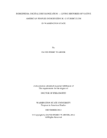Indigepedia: Digital Decolonization - Living Histories of Native American People Indigenizing K-12 Curriculum in Washington State
