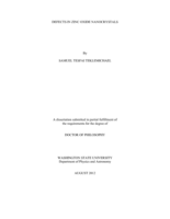 DEFECTS IN ZINC OXIDE NANOCRYSTALS