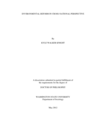 Environmental Reform in Cross-National Perspective