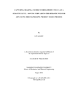 CAPTURING, SHARING, AND DISCOVERING PRODUCT DATA AT A SEMANTIC LEVEL: MOVING FORWARD TO THE SEMANTIC WEB FOR  ADVANCING THE ENGINEERING PRODUCT DESIGN PROCESS