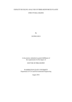 Explicit Buckling Analysis of Fiber-reinforced Plastic Structural Shapes
