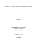 The effect of high magnitude reinforcement and reinforcer delay: A contingency management analog study